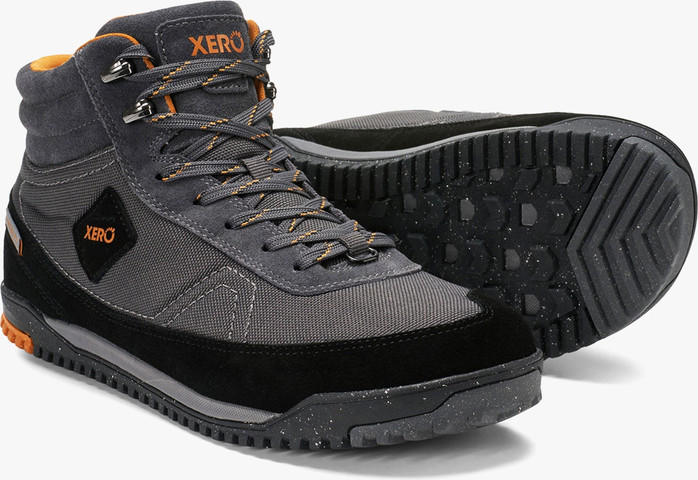 Xero Shoes Ridgeway - נעלי הרים זירו לגברים בצבע שחור אספלט
