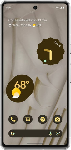 טלפון סלולרי 6.3 Google גוגל Pixel 7 128GB8GB  לבן גרסה אמריקאית
