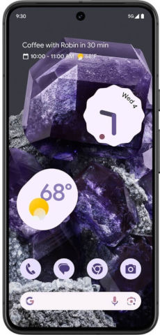 טלפון סלולרי 6.2 Google גוגל Pixel 8 128GB8GB  Obsidian