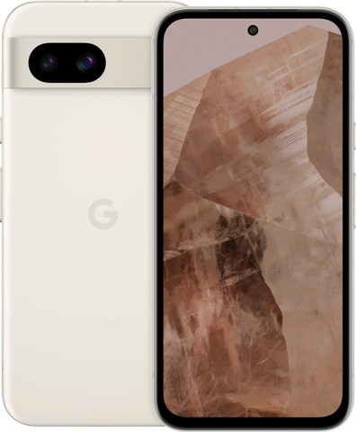 טלפון סלולרי Google Pixel 8a 128GB 8GB RAM בצבע Porcelain