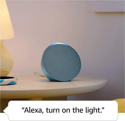 רמקול חכם Amazon Echo Pop speaker- צבע לבן