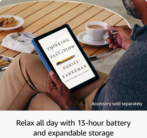 טאבלט 10.1" Amazon Fire HD 10 (2023) 13th Gen 32GB/3GB בצבע לילך