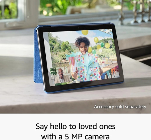 טאבלט 10.1" Amazon Fire HD 10 (2023) 13th Gen 32GB/3GB בצבע לילך