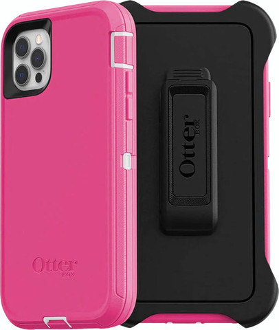 כיסוי iphone 12 /12 pro OtterBox Defender Series pink