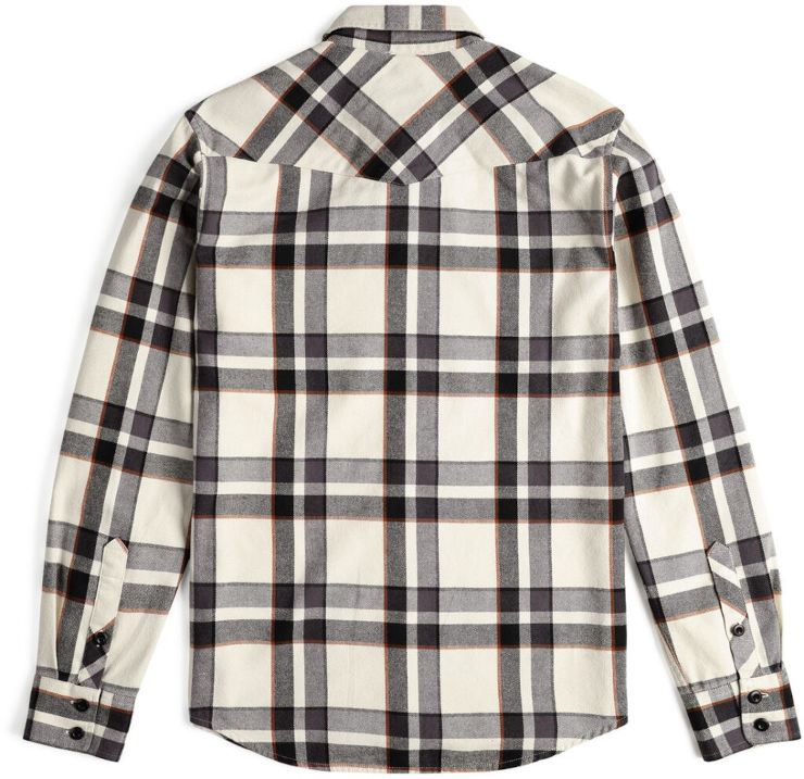 חולצת פלנל עם שרוולים ארוכים Mountain Shirt M Plaid bone