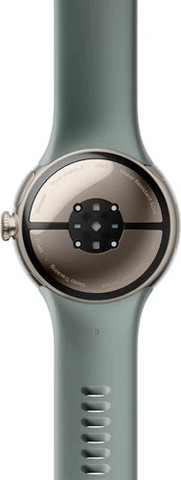 שעון חכם Google Pixel Watch 2 (GPS) 40mm במארז אלומיניום זהב עם רצועה פעילה חום