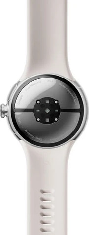שעון חכם Google Pixel Watch 2 41mm Wi-Fi במארז אלומיניום כסף עם רצועה פעילה פורצלן