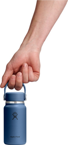 בקבוק שתייה תרמי מנירוסטה Micro בנפח 200 מל מבית Hydro Flask – כחול כהה