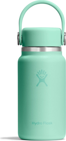 בקבוק שתייה תרמי מנירוסטה Micro בנפח 200 מל מבית Hydro Flask – ירוק בהיר