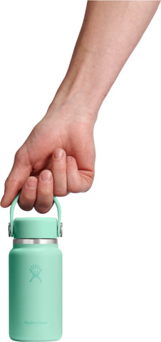 בקבוק שתייה תרמי מנירוסטה Micro בנפח 200 מל מבית Hydro Flask – ירוק בהיר