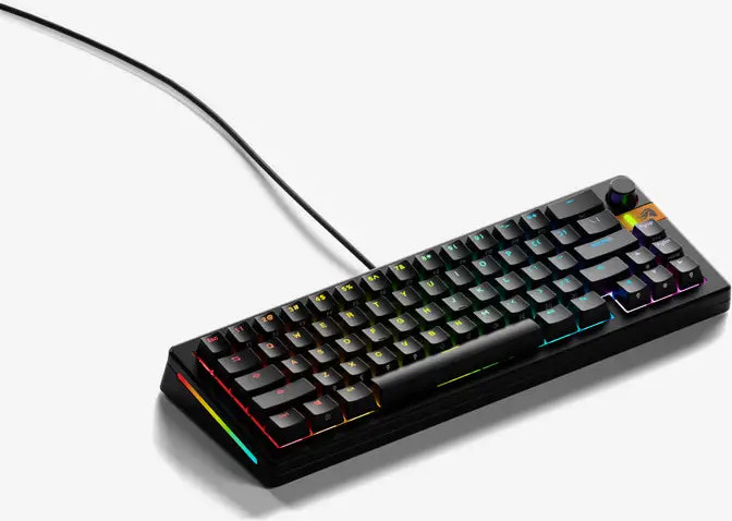 מקלדת מכנית חוטית Glorious GMMK 3 HE 65% (Pre-Built) שחור שחור