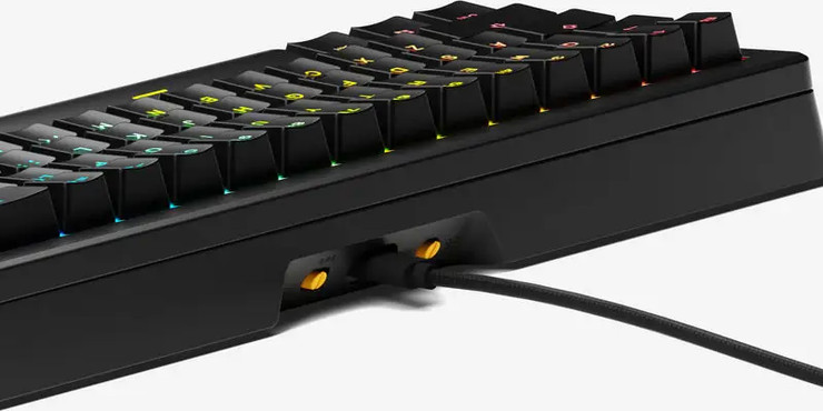 מקלדת מכנית חוטית Glorious GMMK 3 HE 65% (Pre-Built) שחור שחור