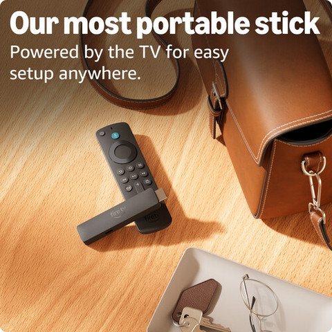 סטרימר Amazon Fire TV Stick 4K Plus Wi-Fi 6 עם Alexa Voice Remote