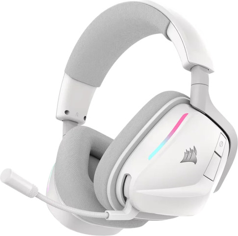 אוזניות גיימינג אלחוטי Corsair Void Wireless V2 – צבע לבן