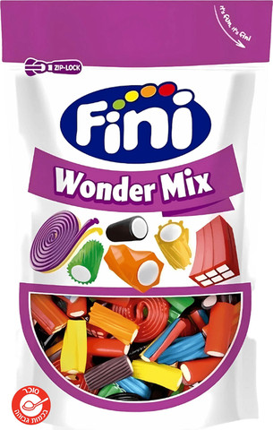 Fini Wonder Mix מיקס סוכריות ממולאות קצף סוכר של פיני