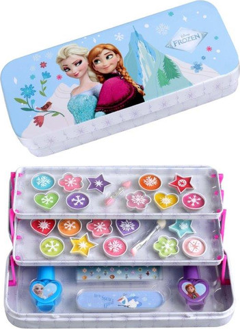 פרוזן  סט איפור מתכת 3 קומות