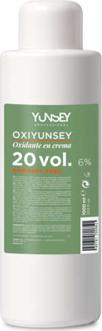 קרם חמצן ללא אמוניה מקצועי לשיער 6% 1000מ"ל YUNSEY