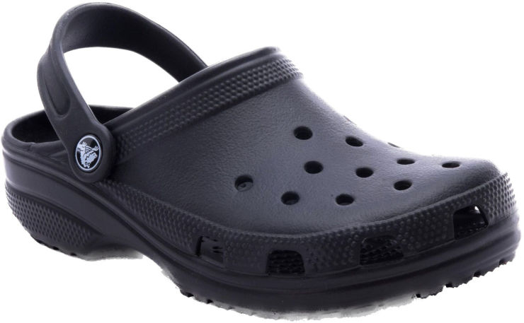 Crocs Classic - נעלי קרוקס קלאסיים בצבע שחור לגברים ולנשים