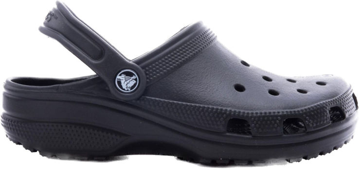 Crocs Classic - נעלי קרוקס קלאסיים בצבע שחור לגברים ולנשים