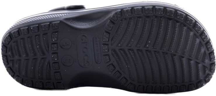 Crocs Classic - נעלי קרוקס קלאסיים בצבע שחור לגברים ולנשים