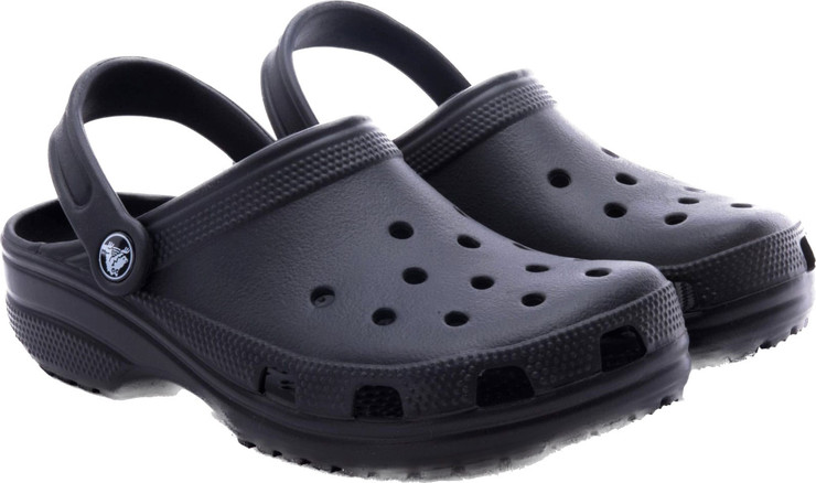 Crocs Classic - נעלי קרוקס קלאסיים בצבע שחור לגברים ולנשים