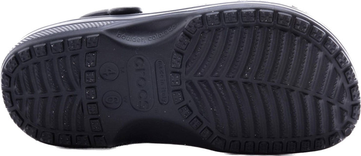 Crocs Classic - נעלי קרוקס קלאסיים בצבע שחור לגברים ולנשים