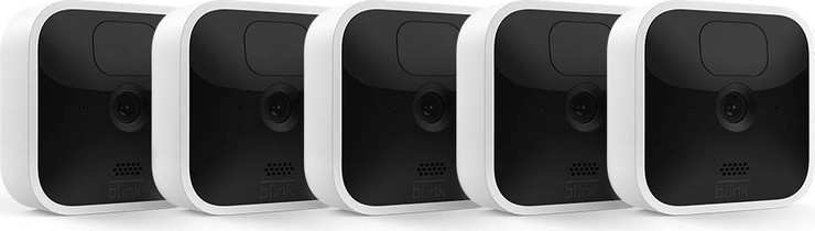 מצלמות אבטחה אלחוטיות פנים Blink Indoor 5 Camera System – סט של 5 מצלמות