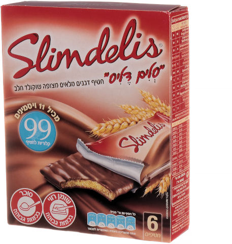 חטיף דגנים מלאים מצופה שוקולד חלב