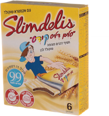 קידס חטיף דגנים מצופה שוקולד לבן