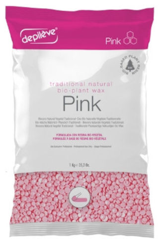 שעוות פתיתים מתקלפת וורודה PINK 1Kg דפילב