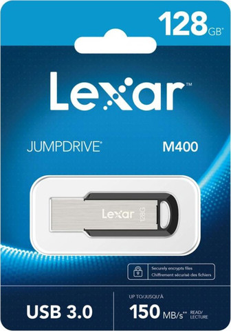 זיכרון נייד Lexar JumpDrive M400 USB 3.2 - נפח 128GB