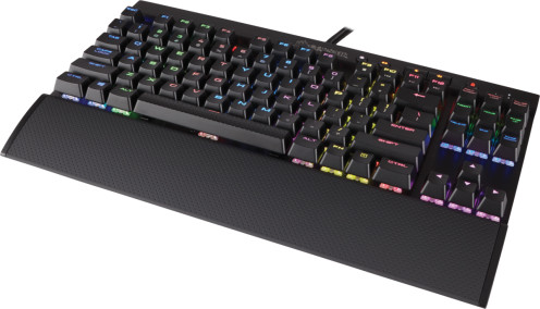 מקלדת גיימינג מכנית CORSAIR K65 LUX RGB COMPACT - CHERRY MX RGB RED