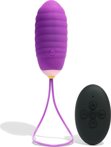 ביצת רטט אלחוטית עם שלט רחוק OH - PURPLE
