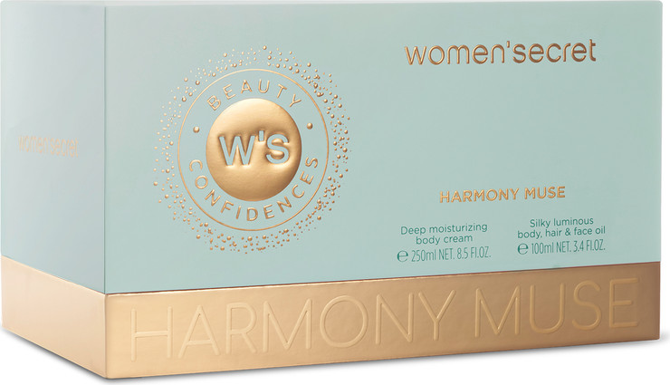 HARMONY MUSE סט סקראב גוף + קרם גוף לאשה