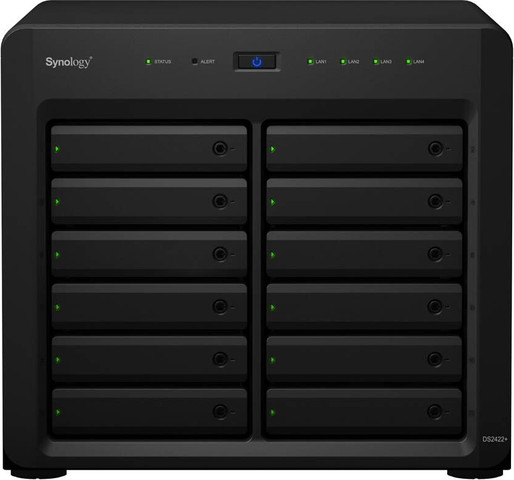 שרת אחסון NAS ללא כוננים Synology DS2422