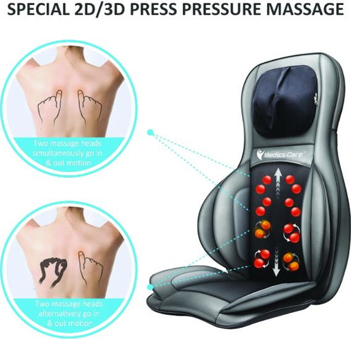 מושב עיסוי שיאצו Medics Care מדיקסקייר MC-2309