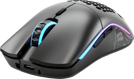 עכבר גיימינג ‏אלחוטי Glorious Model O Wireless בצבע שחור מט