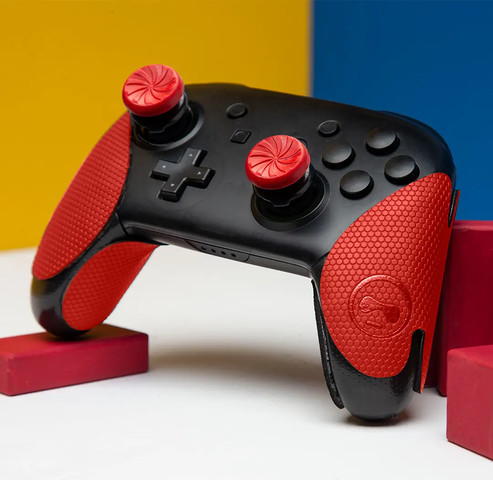 צמד מתאמים ארגונומיים ל- Nintendo Switch Pro, FPS Freek Inferno Edition אדום