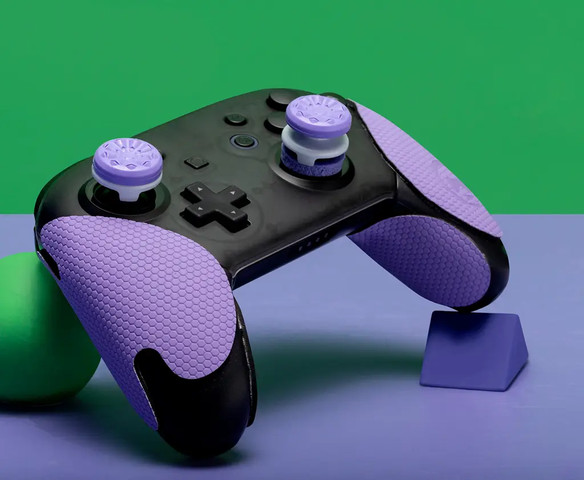 צמד מתאמים ארגונומיים ל- Nintendo Switch pro, מהדורת Galaxy סגול