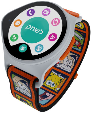 שעון חכם לילדים ניקלודיאון NickWatch