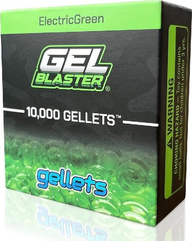 חבילת תחמושת עם 10,000 כדוריות ג'ל לאקדח סרג' GEL BLASTER