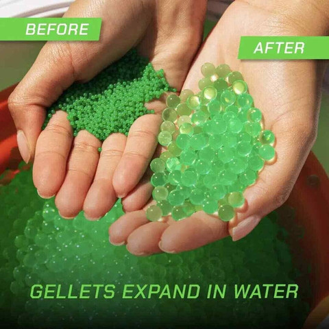 חבילת תחמושת עם 10,000 כדוריות ג'ל לאקדח סרג' GEL BLASTER