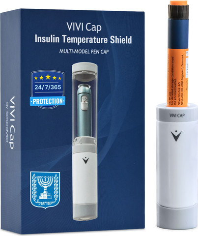 VIVI Cap  מגן חום אינסולין -מכסה עט רב דגמי