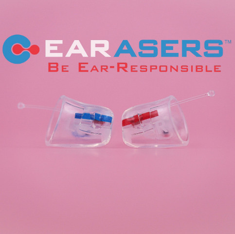 אטמי אוזניים מקצועיים EARASERS 14SNR/19DB