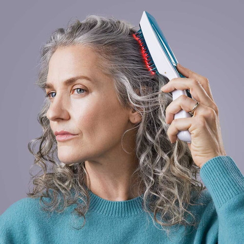 מברשת לייזר לטיפול בנשירת שיער והתקרחות HairMax הייר מקס Ultima 12