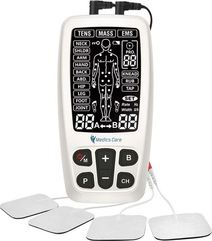 מכשיר עיסוי טנס דיגיטלי Medics Care מדיקסקייר R-C4A SERIES 5000