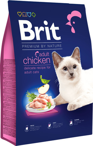 בריט עוף חתול 1.5 ק"ג Brit Cat Adult Chicken