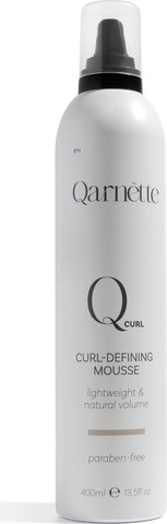 מוס לעיצוב ובניית תלתלים קרנט 400 מל QARNETTE Hair Mousse