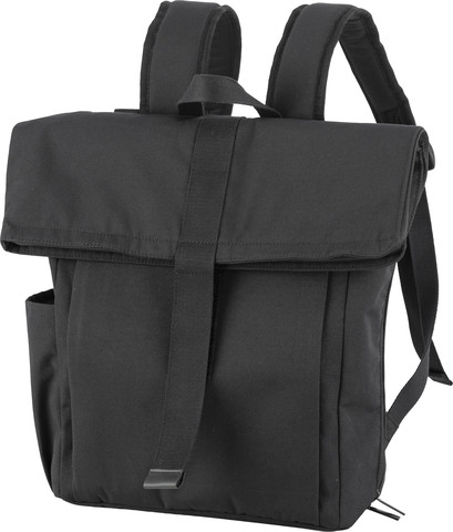 תיק החתלה דגם Urban Rolltop מבית Baby Boss - צבע שחור