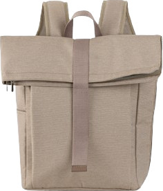 תיק החתלה דגם Urban Rolltop מבית Baby Boss - צבע בז' מלאנג'